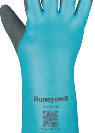 HONEYWELL Gants de chimie FLEXTRIL(TM) 211 taille 9 vert ( 4000391297 )