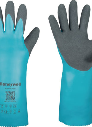 HONEYWELL Gants de chimie FLEXTRIL(TM) 211 taille 10 vert ( 4000391298 )