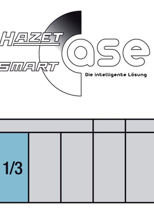 HAZET Steckschlüsselsatz 953SPC 47-teilig 1/4 + 1/2 ″ ( 4000822783 )