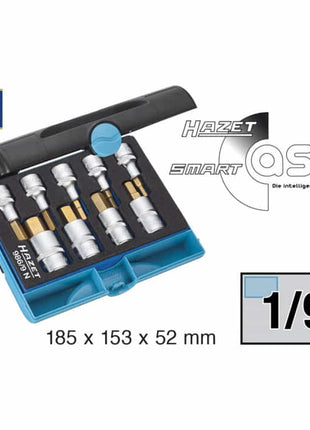 HAZET Steckschlüsselsatz 986/9 N 9-teilig ( 8000466926 )