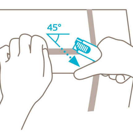MARTOR Sicherheitsmesser SECUNORM HANDY Nr. 444 Länge 100 mm Breite 7,8 mm Höhe 25,5 mm ( 4000817780 )