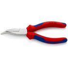 KNIPEX Alicates de punta fina longitud 160 mm plano redondo acodado 40° (4000794484)