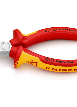 Cortador lateral KNIPEX longitud 125 mm (4000810153)