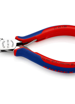 KNIPEX Elektronik-Seitenschneider Länge 130 mm Form 4 ( 4000794635 )