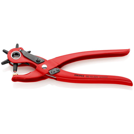 KNIPEX Revolverlochzange Gesamtlänge 220 mm Öffnungsfeder ( 4000810620 )