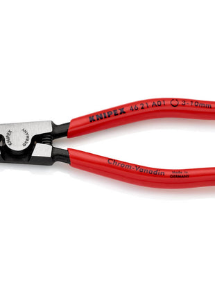 KNIPEX Alicate para arandelas exteriores A 01 para ejes Ø 3 - 10 mm (4000810560)