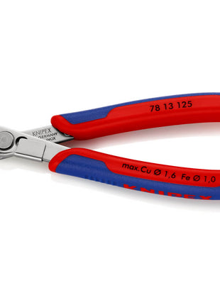 KNIPEX Elektronik-Seitenschneider Super-Knips® INOX Länge 125 mm Form 1 ( 4000810504 )