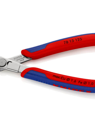 KNIPEX Elektronik-Seitenschneider Super-Knips® INOX Länge 125 mm Form 1 ( 4000810504 )