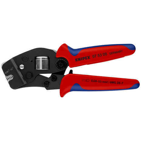 Alicates para engarzar KNIPEX longitud total 190 mm (4000810462)