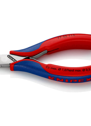 KNIPEX Elektronik-Seitenschneider Länge 115 mm Form 5 ( 4000794636 )