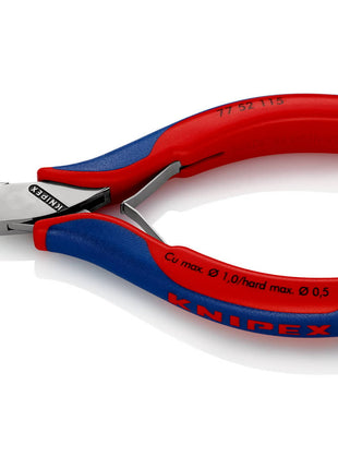 KNIPEX Elektronik-Seitenschneider Länge 115 mm Form 5 ( 4000794636 )