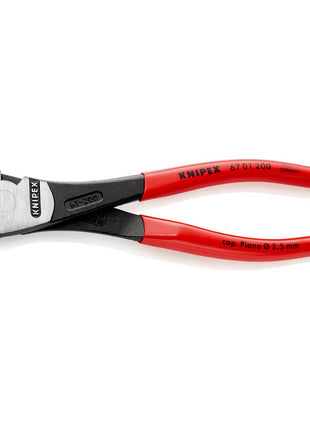 KNIPEX Coup. frontale à forte démultiplicat.  longueur totale 140 mm ( 4000810080 )