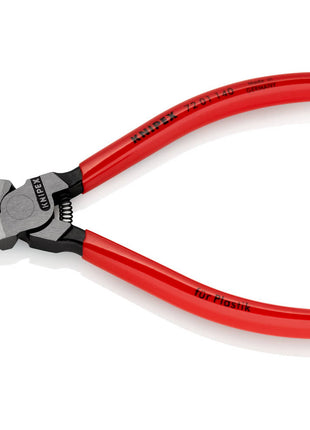 KNIPEX Seitenschneider für Kunststoffe Gesamtlänge 140 mm ( 4000810177 )