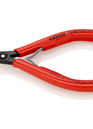 KNIPEX Elektronik-Seitenschneider Länge 125 mm Form 0 ( 4000810485 )