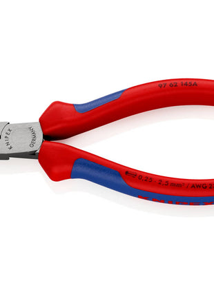 KNIPEX Alicates para punteras de alambre longitud total 145 mm (4000810490)