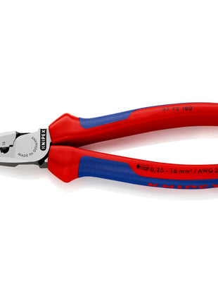 KNIPEX Pince pour embouts de câble  longueur totale 180 mm ( 4000810647 )