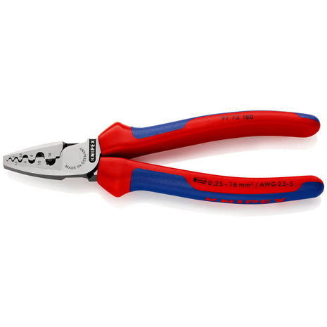 KNIPEX Alicates para punteras de alambre longitud total 180 mm (4000810647)