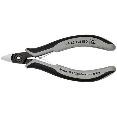 KNIPEX Präzisions-Elektronik-Seitenschneider Länge 125 mm Form 4 ( 4000810832 )