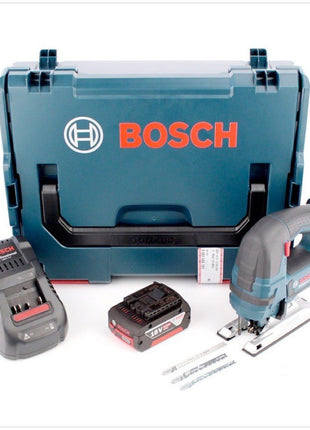 Bosch GST 18 V-Li B Akku Stichsäge in L-Boxx + 1x 6,0 Ah Akku + Ladegerät + 20x Sägeblätter - Toolbrothers