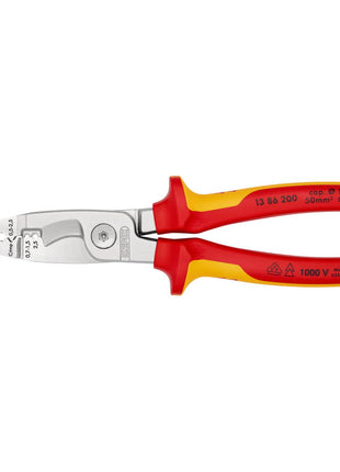 KNIPEX Elektroinstallationszange Länge 200 mm VDE ( 4000811005 )