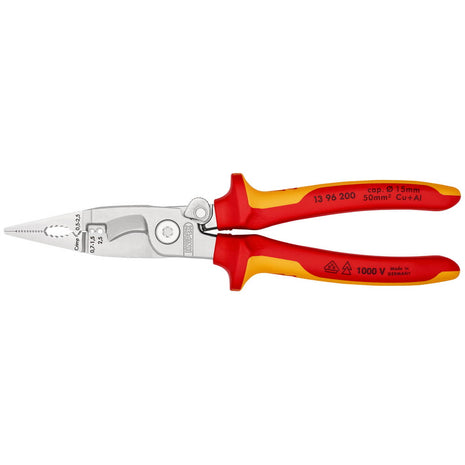 KNIPEX Pince d'installation électrique  longueur 200 mm VDE ( 4000811006 )