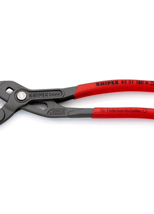 KNIPEX Federbandschellenzange Gesamtlänge 180 mm Kapazität max. 50 mm ( 4000810356 )