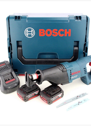 Bosch GSA 18 V-LI Professional 18 V Akku Säbelsäge + L-Boxx + 20tlg. Tough Box + 2x Akku 6,0Ah + 1x Ladegerät - Toolbrothers