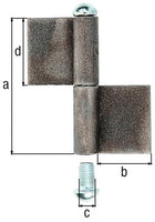 Cinta de construcción GAH tipo K04 de 2 piezas para soldar (3000200621)