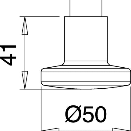 EDI Türknopflochteil K7 Edelstahl F00 ( 3000261380 )
