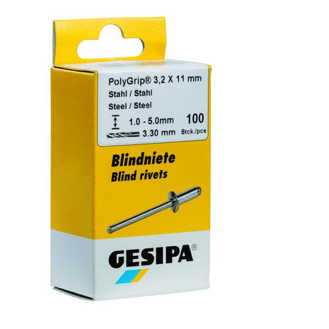 GESIPA Blindniet PolyGrip® Nietschaft d x l 4,8 x 10 mm ( 4000813789 )