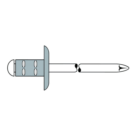 GESIPA Blindniet PolyGrip® Nietschaft d x l 3,2 x 8 mm K9,5 ( 4000813560 )