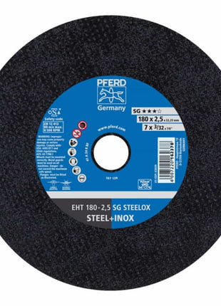 PFERD Trennscheibe SG STEELOX D180x2,5mm gerade ( 4000841317 )