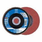 PFERD Fächerscheibe POLIFAN A-COOL SG INOX+ALU Ø 125 mm Körnung 60 flach ( 8000429953 )