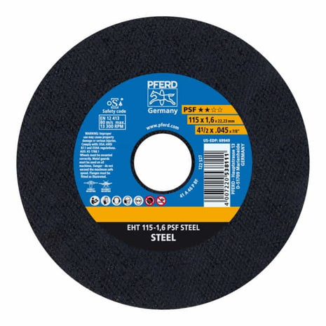 Disco de corte PFERD PSF ACERO D230x1,9mm recto (4000843072)