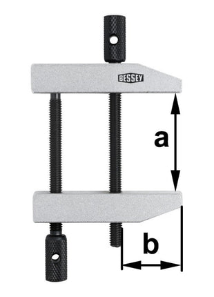 BESSEY Parallelschraubzwinge PA Spannweite 36 mm ( 4000831576 )