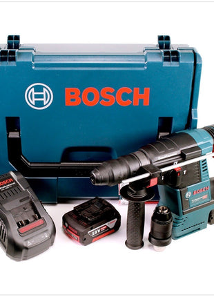 Bosch GBH 18V-26 F Akku Bohrhammer 18V 2,6J SDS-Plus in L-Boxx mit 2x 6Ah Akku, Ladegerät und Bohrer und Meißel Set - Toolbrothers