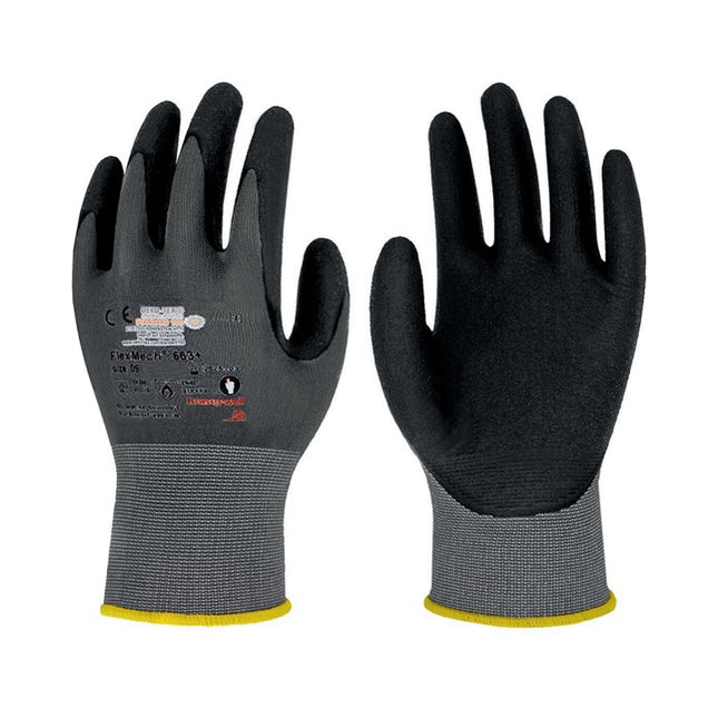 HONEYWELL Handschuhe FlexMech 663+ Größe 8 grau/schwarz ( 8000755422 )