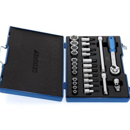 GEDORE Steckschlüsselsatz 19 IMU-10 27-teilig 1/2 ″ ( 4000821548 )