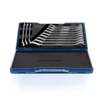 GEDORE Maulringratschenschlüsselsatz 7 UR-012 12-teilig Schlüsselweiten 8-19 mm ( 4000821990 )