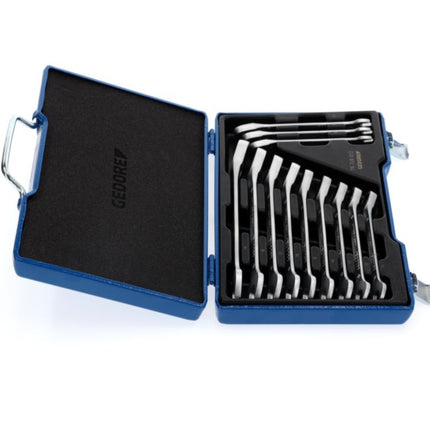 GEDORE Maulringratschenschlüsselsatz 7 UR-012 12-teilig Schlüsselweiten 8-19 mm ( 4000821990 )