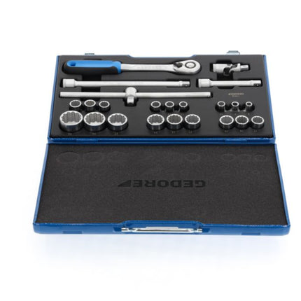 GEDORE Steckschlüsselsatz D19 EMU-20 23-teilig 1/2 ″ ( 4000880523 )