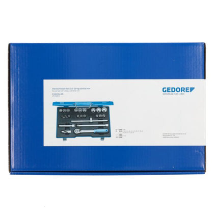 GEDORE Steckschlüsselsatz D19 EMU-20 23-teilig 1/2 ″ ( 4000880523 )