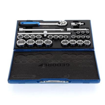 GEDORE Steckschlüsselsatz 19 VMU-10 28-teilig 1/2 ″ ( 4000880520 )