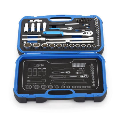 GEDORE Steckschlüsselsatz 19 BMC 20 69-teilig 1/4 + 1/2 ″ ( 4000820592 )