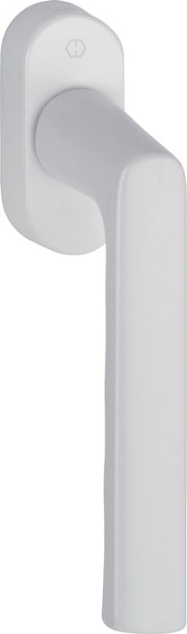HOPPE Fenstergriff Hamburg 0700L/U26 Aluminium F9016 verkehrsweiß ( 3000203153 )