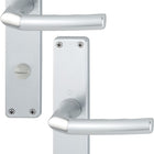 HOPPE Langschildgarnitur Birmingham 1117/202SP Aluminium F1 ( 3000252987 )