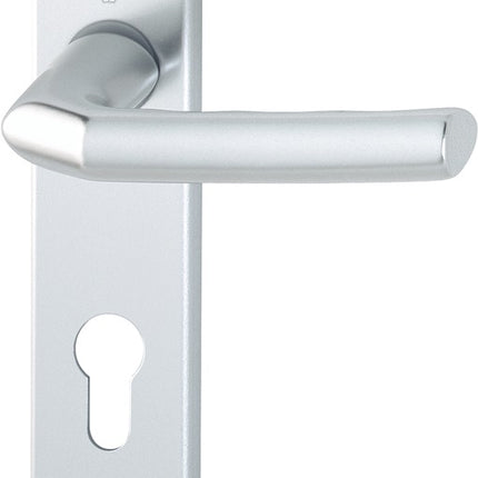 HOPPE Kurzschildgarnitur Birmingham 1117/202KP Aluminium F1 ( 3000252945 )