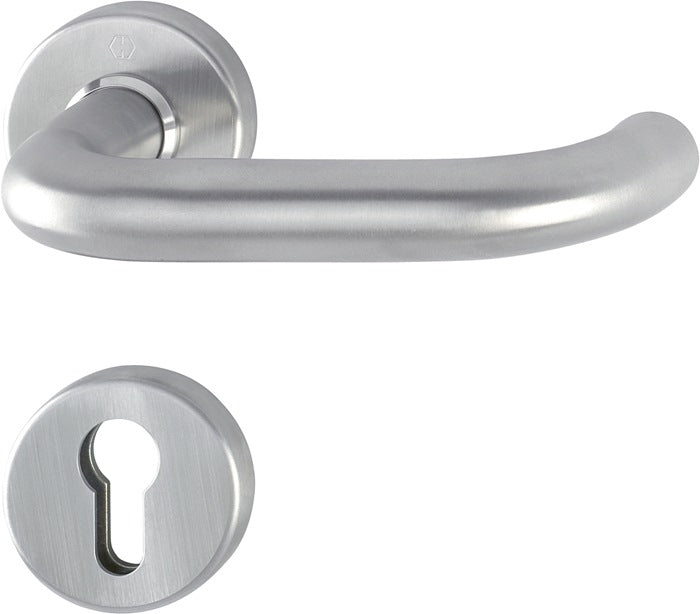 HOPPE Rosettenhalbgarnitur Paris E138Z/42/42S Edelstahl F69 ( 3000220054 )