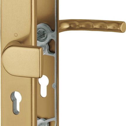 HOPPE Schutzgarnitur Birmingham 78G/2221A/2440/1117 Aluminium F4 ( 3000220075 )