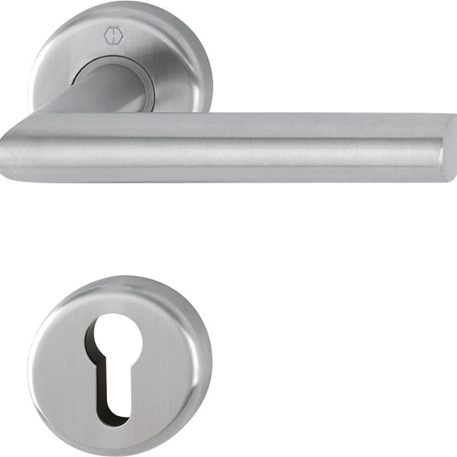 HOPPE Rosettengarnitur Utrecht E1444Z/17KV/17KVS Edelstahl F69 ( 3000220004 )